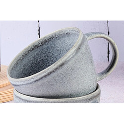 Bjorn Mug STONE 25cl - 6 pièces - Gris lune pas cher
