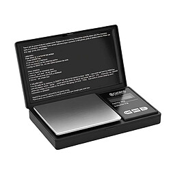 Avizar Balance de Précision 0,01g à 500g pour Bijoux et Laboratoire avec Couvercle Noir