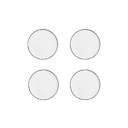 Bjorn Assiette PURE Ø21,5cm - 4 pièces - Blanc Neige