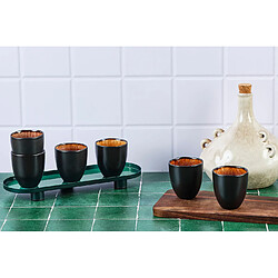 Bjorn Tasse IRIS 15cl - 6 pièces - Marron sauvage