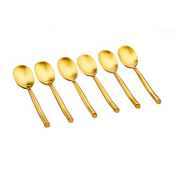 Bjorn Coffret 6 petites cuillères KNUT - Gold