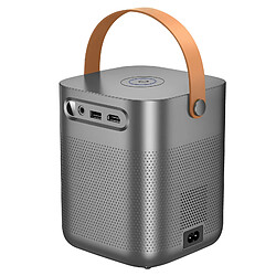 Hoco Hoko Vidéoprojecteur Portable Android HD 720p Bluetooth 5.1 Projection 183 pouces Gris