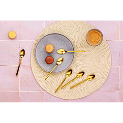 Bjorn Coffret 6 petites cuillères OLAF - Gold