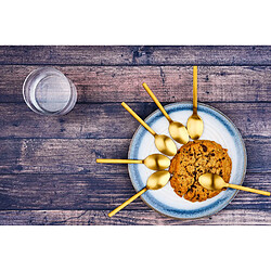 Bjorn Coffret 6 petites cuillères EMUND - Gold