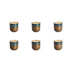 Bjorn Tasse ISLAND 15cl - 6 pièces - Terre et mer