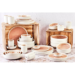 Bjorn Service Complet OXYGEN - 42 pièces - Rose poudre