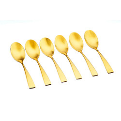 Bjorn Coffret 6 petites cuillères SVEN - Gold
