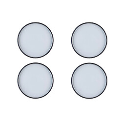 Bjorn Assiette GOURMET Ø28cm - 4 pièces - Onyx