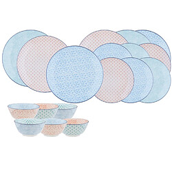 Bjorn Service Les essentiels - 18 pièces - Pastel