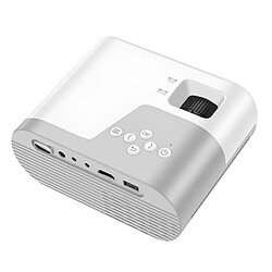Hoco Hoko Vidéoprojecteur Android HD 720p WiFi Bluetooth HDMI avec Applications Streaming Blanc