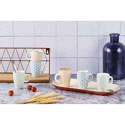 Bjorn Tasse PATTERN 9cl - 6 pièces - Pastel