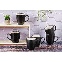 Bjorn Mug IRIS 40cl - 6 pièces - Blanc ivoire