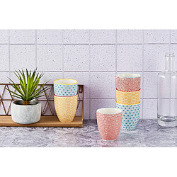 Bjorn Mug PATTERN 30cl - 6 pièces - Color