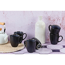 Bjorn Mug IRIS 40cl - 6 pièces - Bleu nuit