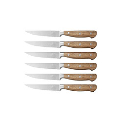 Bjorn Couteaux à steak JAKOB - 6 pièces