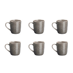 Bjorn Mug STELLAR 40cl - 6 pièces - Gris béton