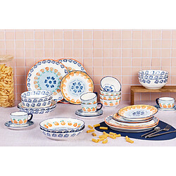 Bjorn Service Complet NAPOLI - 28 pièces - Agrume