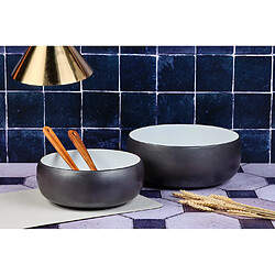 Bjorn Saladier GOURMET Ø25cm et Ø29,5cm - 2 pièces - Onyx