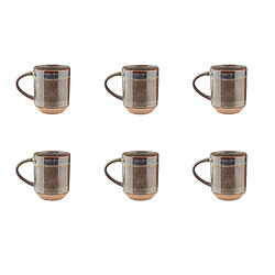 Bjorn Mug GENESIS 40cl - 6 pièces - Basalte