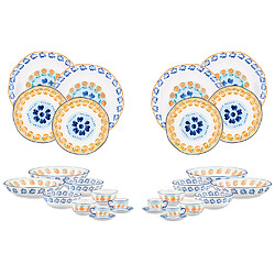 Bjorn Service Complet NAPOLI - 28 pièces - Agrume