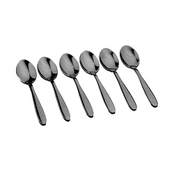 Bjorn Coffret 6 petites cuillères KAJA - Black