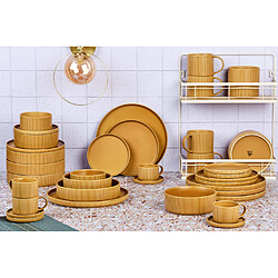 Bjorn Service Complet SCANDI - 36 pièces - Ocre