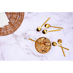 Bjorn Coffret 6 petites cuillères NILS - Gold