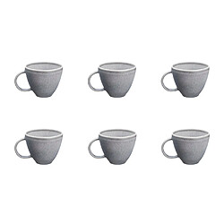 Bjorn Mug STONE 25cl - 6 pièces - Gris lune