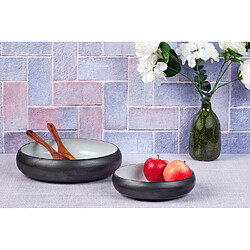 Bjorn Corbeille à fruit GOURMET Ø22cm et Ø30cm - 2 pièces - Onyx