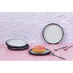 Bjorn Assiette GOURMET Ø15,5cm - 4 pièces - Onyx