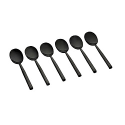 Bjorn Coffret 6 petites cuillères NILS - Black