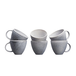 Avis Bjorn Mug STONE 25cl - 6 pièces - Gris lune