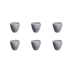 Bjorn Tasse STONE 15cl - 6 pièces - Gris lune