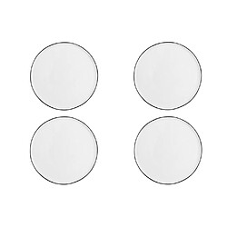 Bjorn Assiette PURE Ø27,5cm - 4 pièces - Blanc Neige