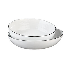 Avis Bjorn Corbeille à fruit PURE Ø29cm et Ø33,5cm - 2 pièces - Blanc Neige