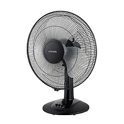 Ventilateur de table 40cm 55w 3 vitesses noir - SCVEL540E - SCHOLTES