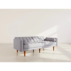 Acheter Bestmobilier Suzanne - Banquette 2 places convertible clic-clac en tissu texturé