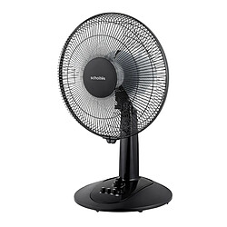 Ventilateur de table 30cm 55w 3 vitesses noir - SCVEL530E - SCHOLTES