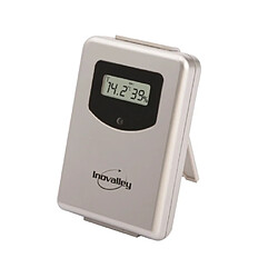 Inovalley Station météo écran LCD complète bleue