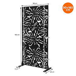 Avis ML-Design Pare-vue métallique Roma, 90x180 cm, en acier