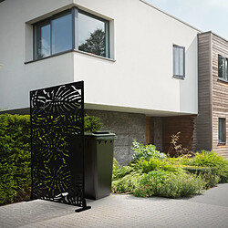 ML-Design Pare-vue métallique Roma, 90x180 cm, en acier pas cher