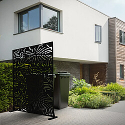 ML-Design Pare-vue métallique Roma 120x180 cm, en acier pas cher