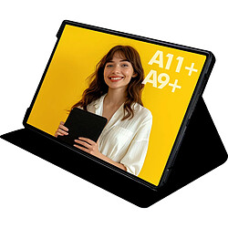Silver HT SILVERHT étui Samsung Tab A11+ A9+ 11 pouces Wave support réglable gris