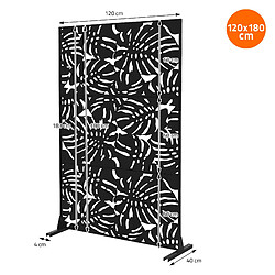 Avis ML-Design Pare-vue métallique Roma 120x180 cm, en acier