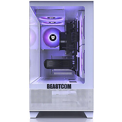 Avis BEASTCOM Q5 Pro Gaming Blanc, AMD Ryzen 7 5700X, NVIDIA RTX 5060, 16 Go RAM, 1 To