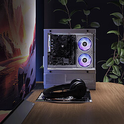 BEASTCOM Q3 Essential Gaming Blanc, AMD Ryzen 7 5700G 8X4.60GHz, 4K Vega, 16 Go RAM, 1 To pas cher