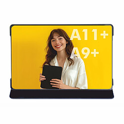 Acheter Silver HT SILVERHT étui Samsung Tab A11+ A9+ 11 pouces Wave support réglable gris