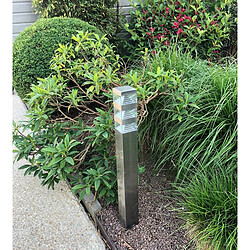 Avis Lumihome Borne extérieure Pyramide 80cm Inox