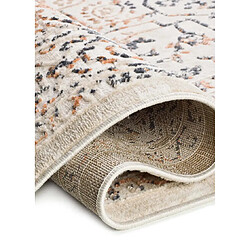 Acheter ATTICGO Tapis vintage á relief KEOPS beige/rouille/bleu 77x150 cm