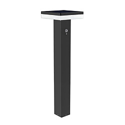 Lumihome Borne extérieure solaire SUN–1000 avec détecteur de mouvements Noir